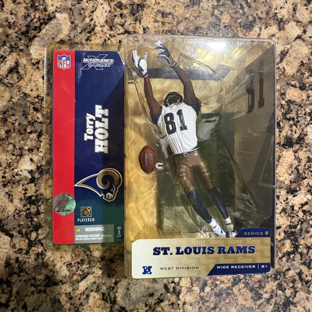 St. Louis Rams Torry Holt #81 Action Figure - McFarlanes Sports Picks